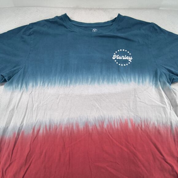 Hurley Other - Hurley Casual Crew Neck Short Sleeve T-Shirt Mens Size Extra Large XL Tie Dye